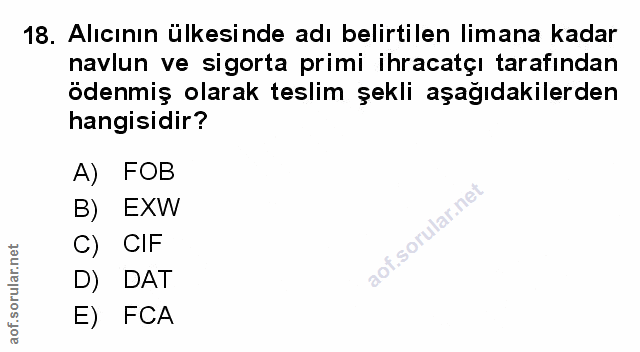Soru 18