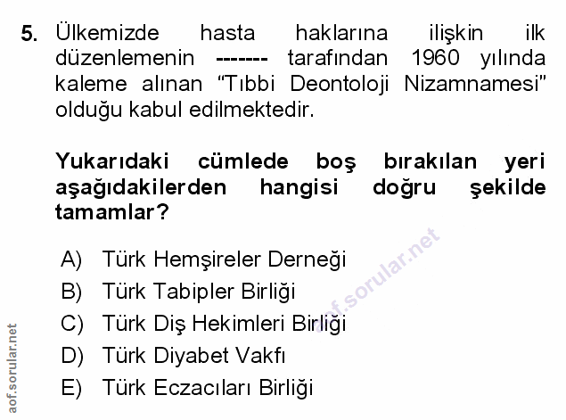 Soru 5