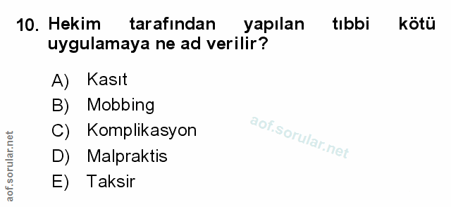Soru 10