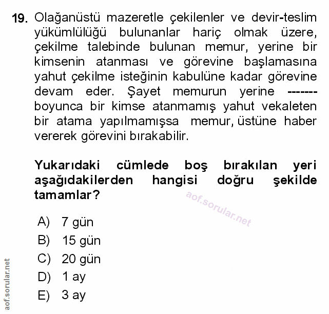 Soru 19