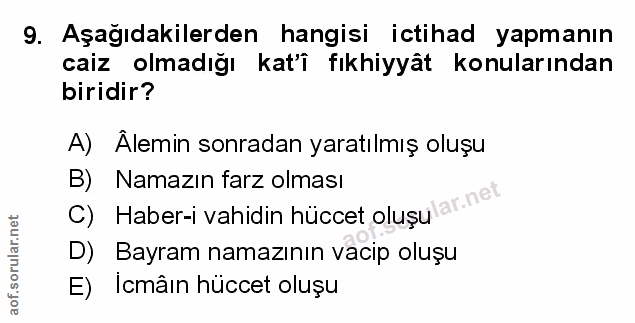 Soru 9