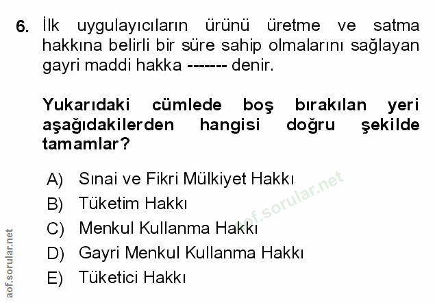 Soru 6