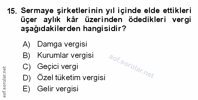 Soru 15
