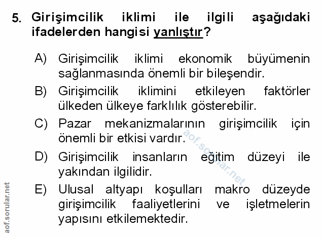 Soru 5