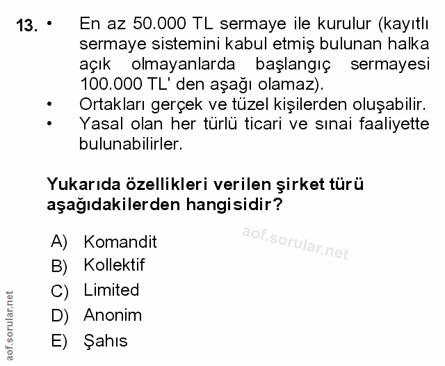 Soru 13