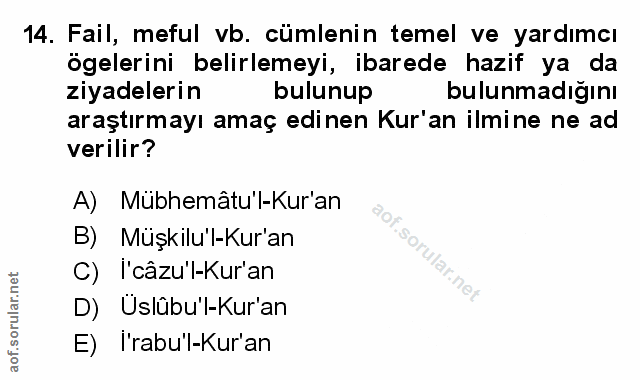 Soru 14