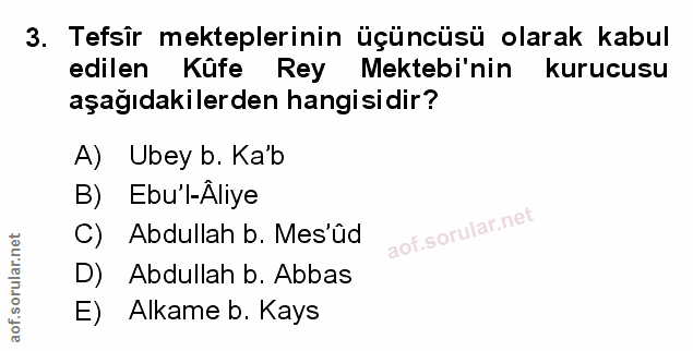 Soru 3