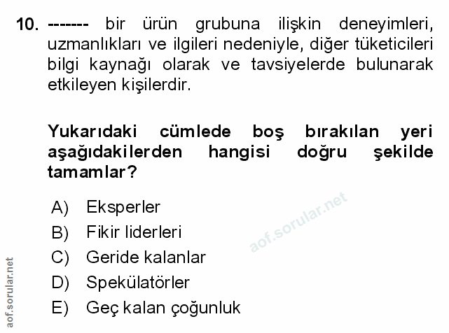 Soru 10