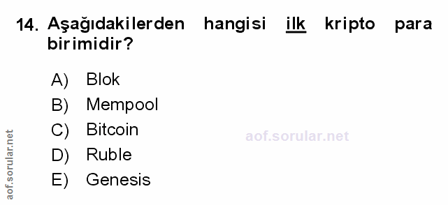 Soru 14