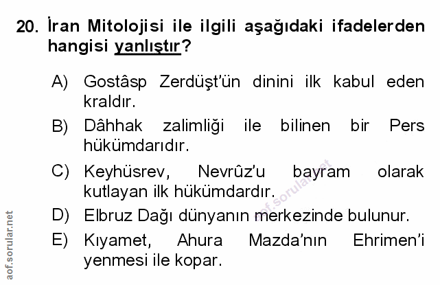 Soru 20