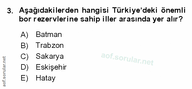 Soru 3