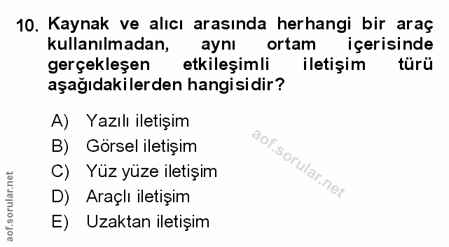 Soru 10