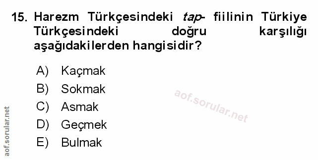 Soru 15