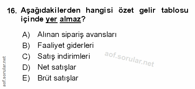 Soru 16