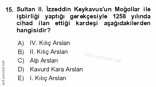 Soru 15