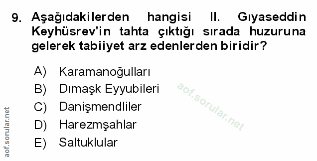 Soru 9