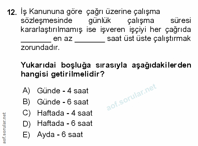 Soru 12