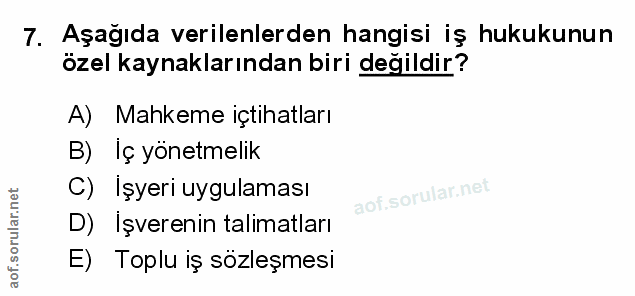 Soru 7