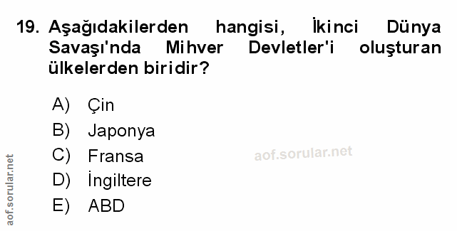 Soru 19