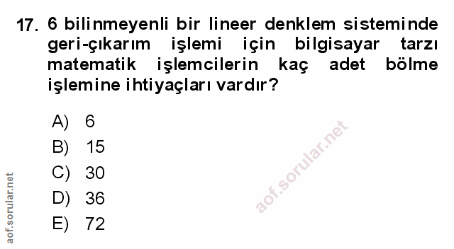 Soru 17