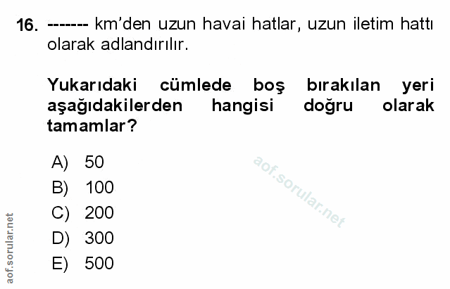 Soru 16
