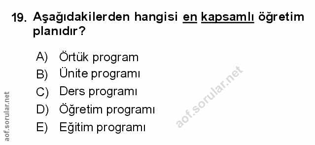 Soru 19