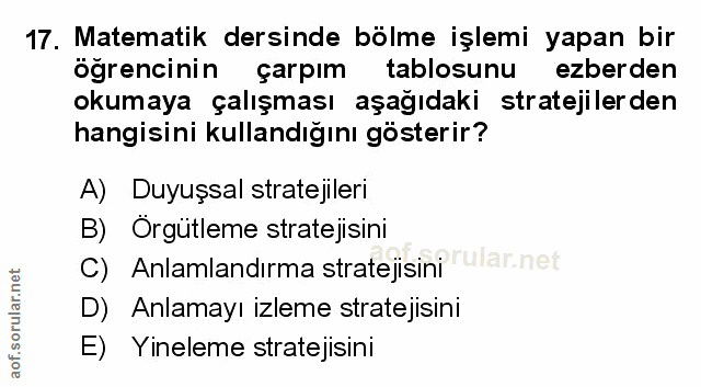 Soru 17