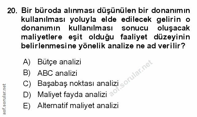 Soru 20