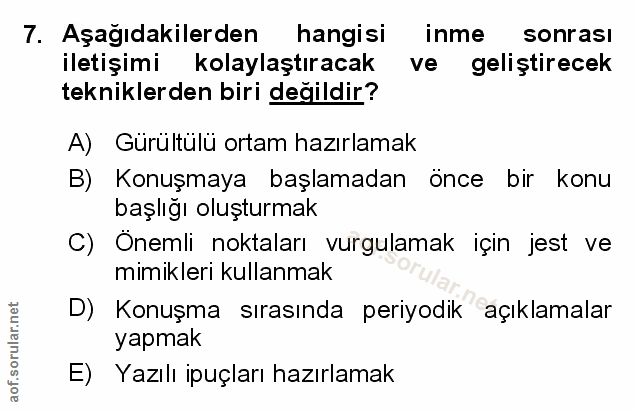 Soru 7