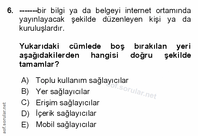 Soru 6
