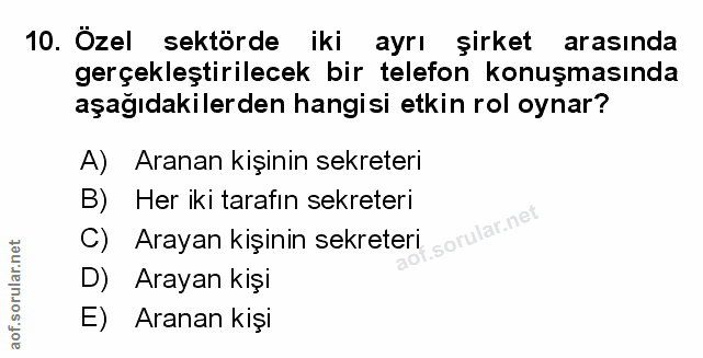 Soru 10