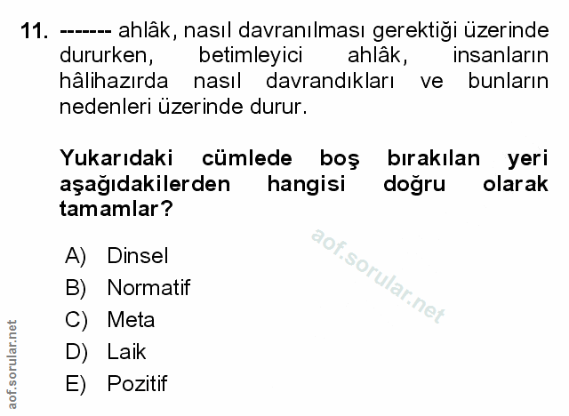 Soru 11