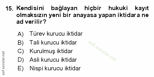 Soru 15