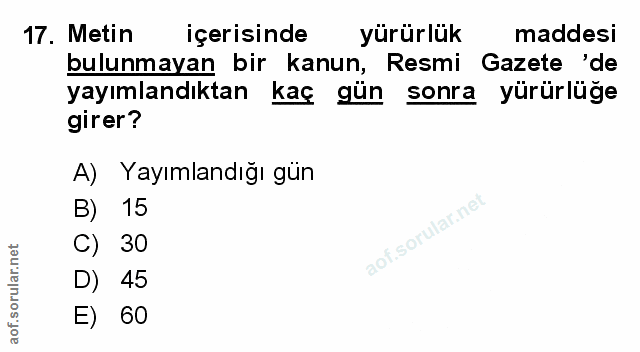 Soru 17