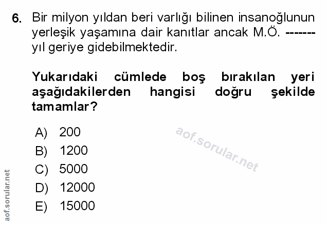 Soru 6