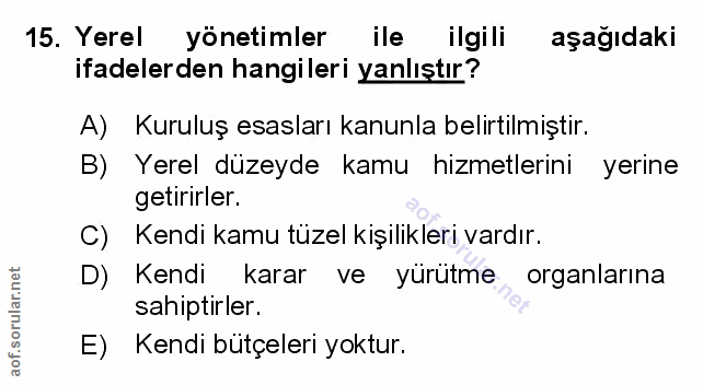 Soru 15