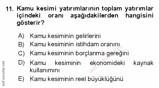 Soru 11
