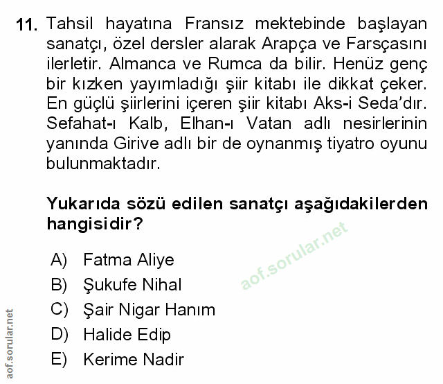 Soru 11