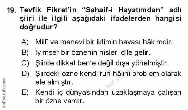 Soru 19