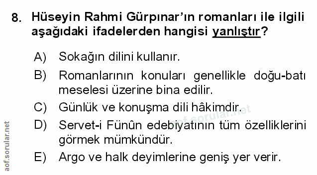Soru 8