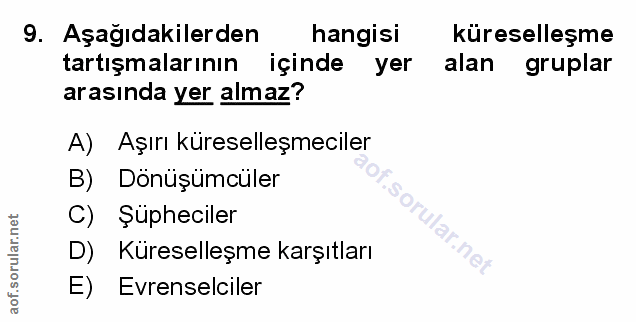 Soru 9