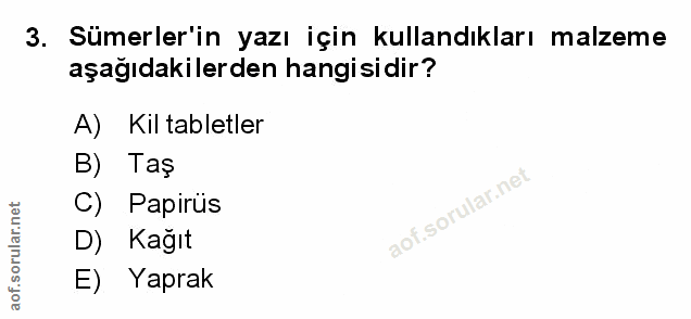 Soru 3