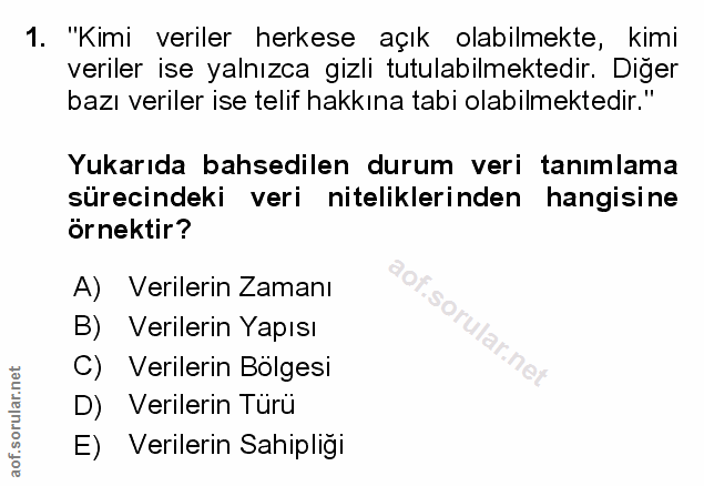 Soru 1