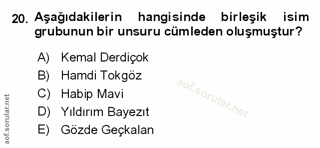 Soru 20