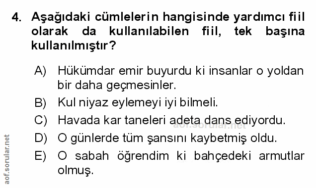 Soru 4