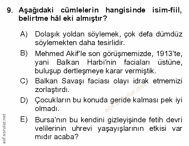 Soru 9