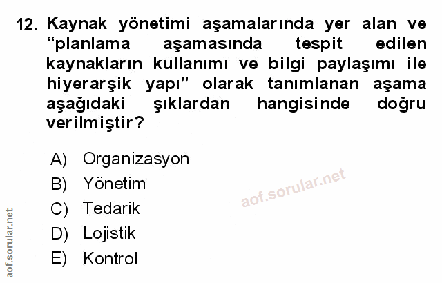 Soru 12