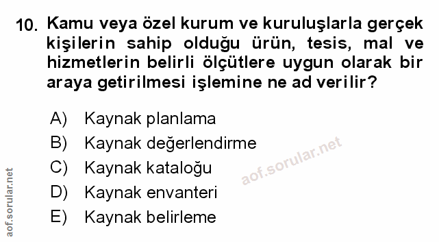 Soru 10