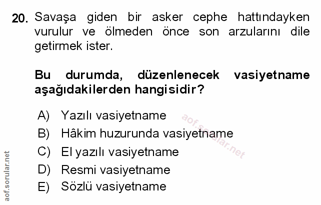 Soru 20