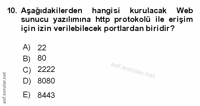 Soru 10